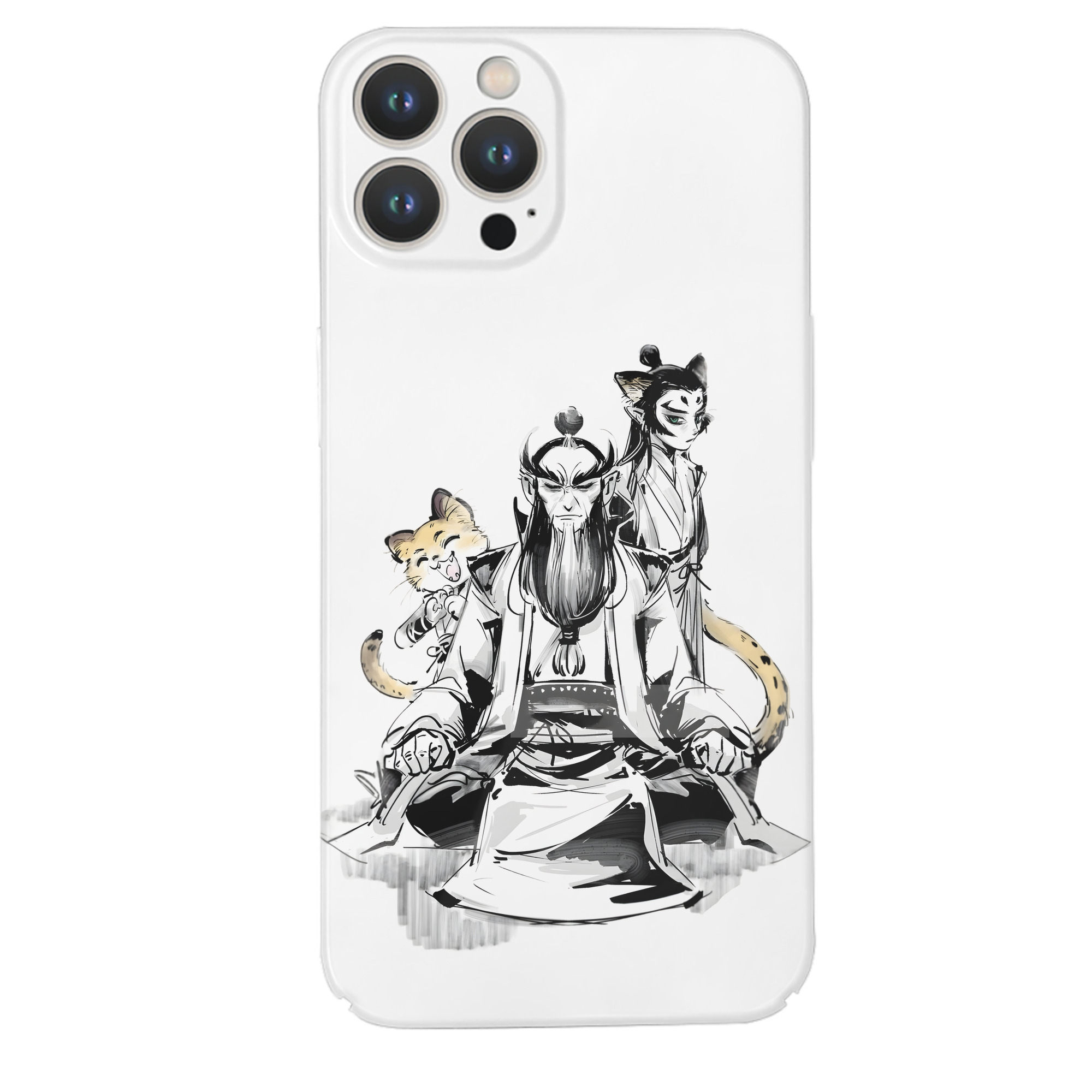 （画像用） Ne Zha 2 ナタ 魔童の大暴れ 【iPhone 14シリーズ対応】ハードケース